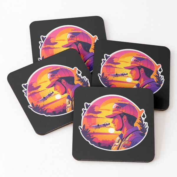 Item preview, Airplane Pilot Watching Sunset - Aviator Gift designed and sold by Ridiculam Toga.