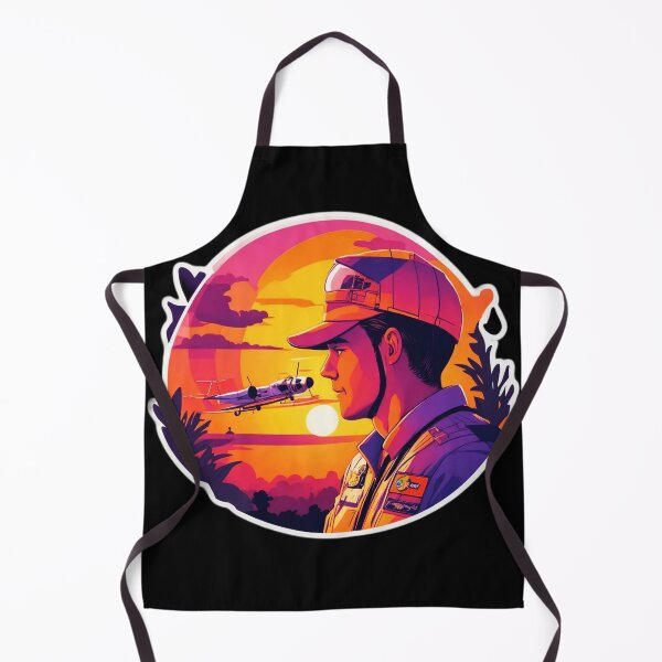Item preview, Airplane Pilot Watching Sunset - Aviator Gift designed and sold by Ridiculam Toga.