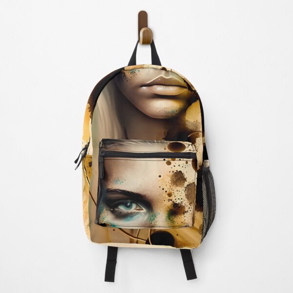 Item preview, Abstract Watercolor fusion of a woman with the creative spirit designed and sold by ManuelAndreas.
