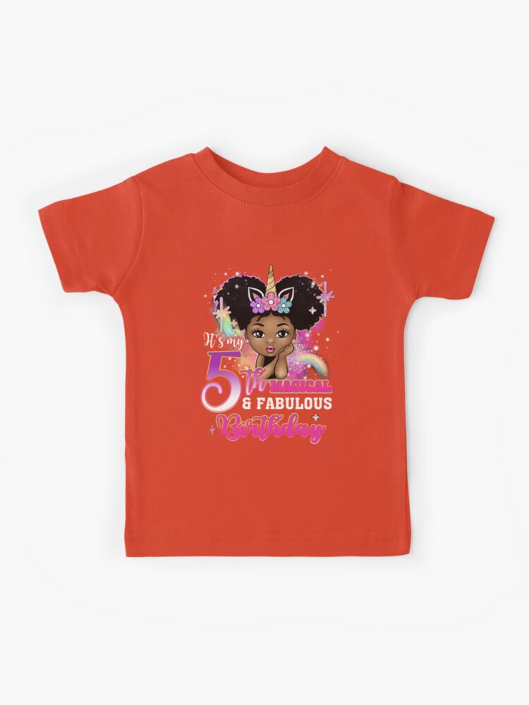 Birthday girl shirt top 5t