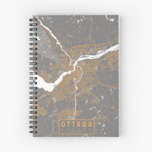 Item preview, Ottawa City Map of Canada - Bauhaus designed and sold by deMAP.