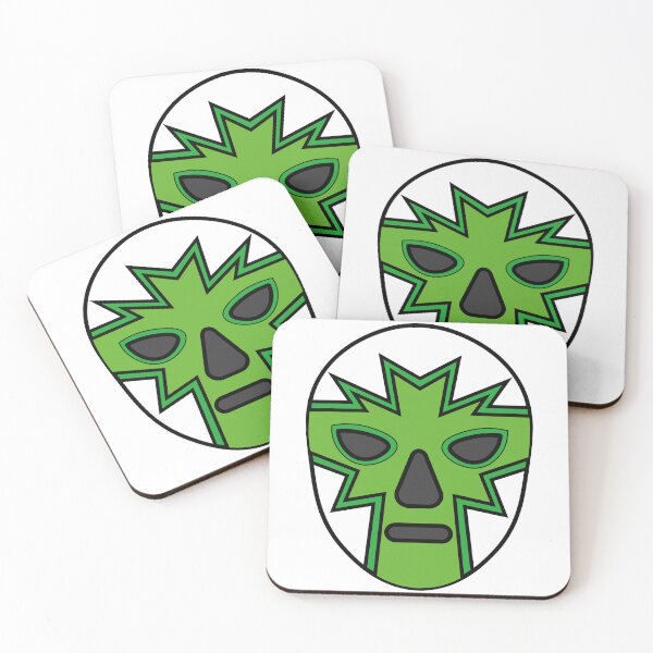 Item preview, Green fighting mask designed and sold by RFVdesigns.