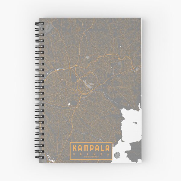 Item preview, Kampala City Map of Uganda - Bauhaus designed and sold by deMAP.