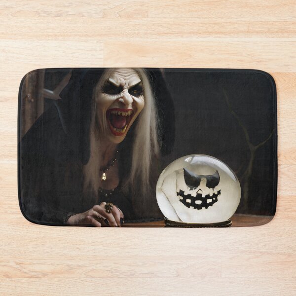 Item preview, Ugly Old Witch Yelling At Haunted Crystal Ball designed and sold by KoliBabb.
