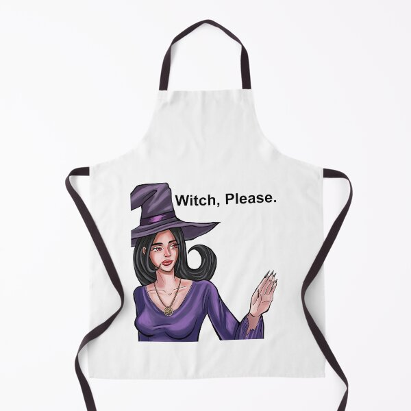 Item preview, Witch, please - Witch Cartoon Character - Halloween Meme - Halloween 2023 designed and sold by BunnyBizarre.