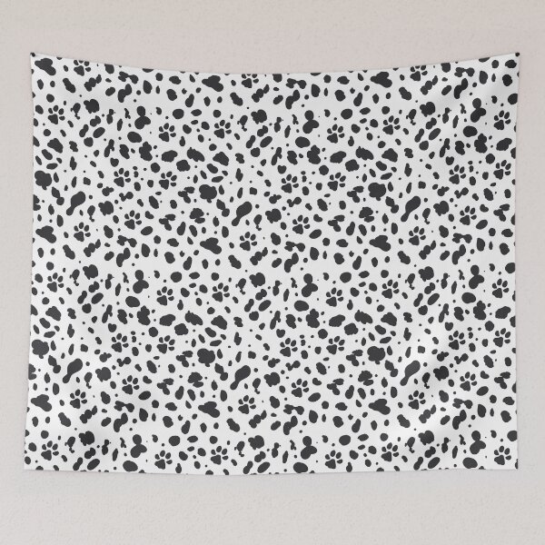 Item preview, Dalmatian Spots Paws Print  designed and sold by mann-doodles.