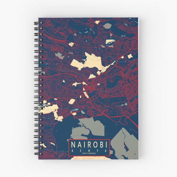 Item preview, Nairobi City Map of Kenya - Hope designed and sold by deMAP.