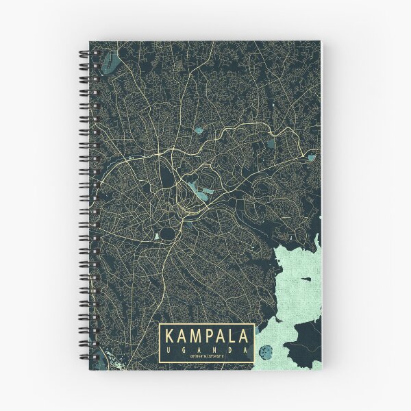 Item preview, Kampala City Map of Uganda - Summer designed and sold by deMAP.