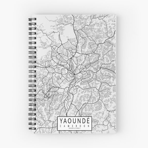 Item preview, Yaounde City Map of Cameroon - Light designed and sold by deMAP.
