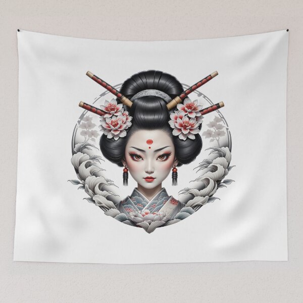 Item preview, Rising Sun Ink: Japanese Tattoo Artistry in Pixels designed and sold by RuyaFab.