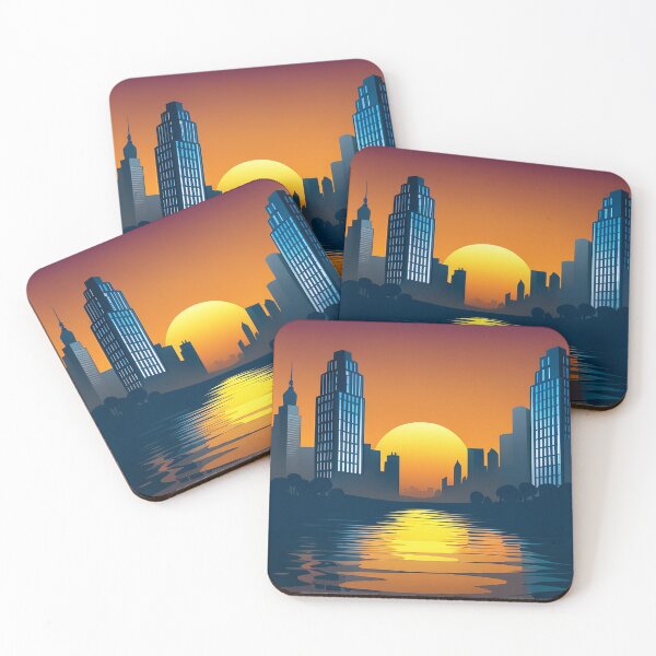 Item preview, Sunset city designed and sold by MVG-Design.