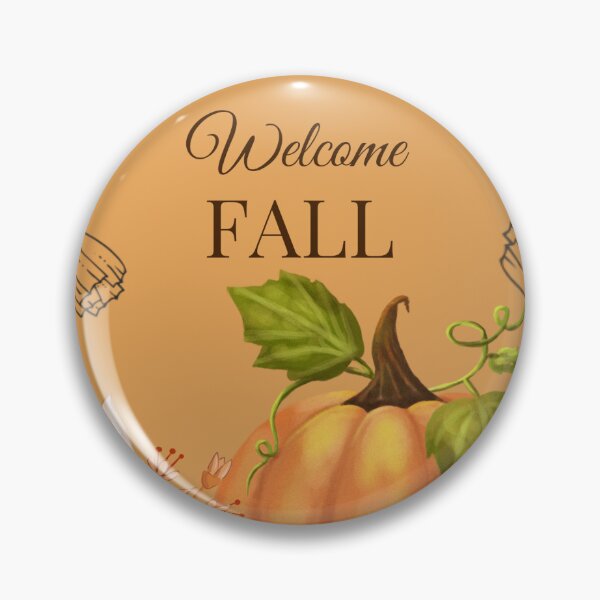 Item preview, Welcome Fall Flowers and Pumpkin Design designed and sold by j-tippens-art.
