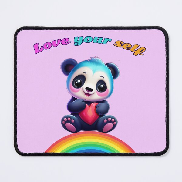 Item preview, Love yourself panda designed and sold by KrokoShop.