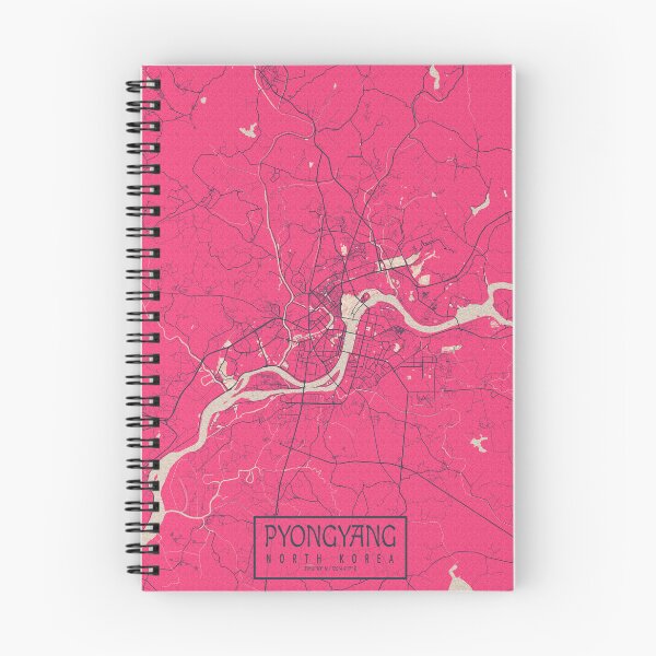 Item preview, Pyongyang City Map of North Korea  - Blossom designed and sold by deMAP.