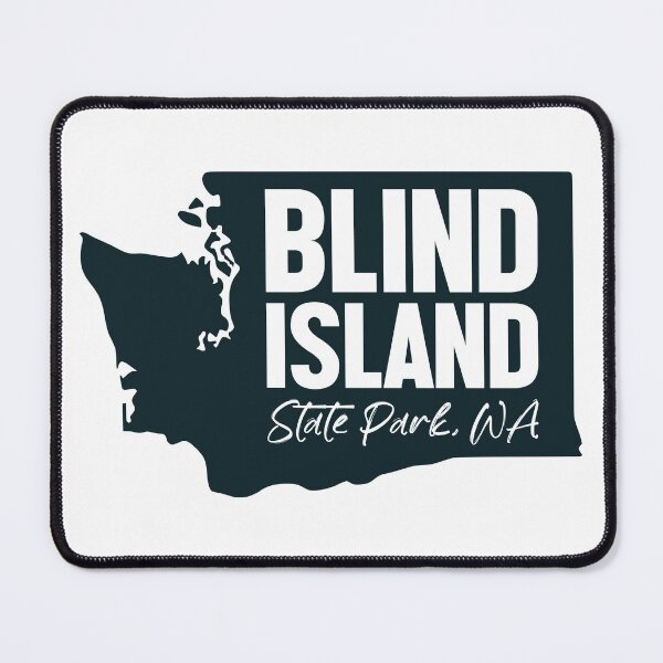 Item preview, Blind Island State Park Washington Map designed and sold by bivenart.