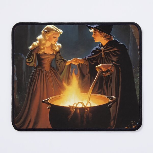 Item preview, Young Witch And Warlock In Love designed and sold by KoliBabb.