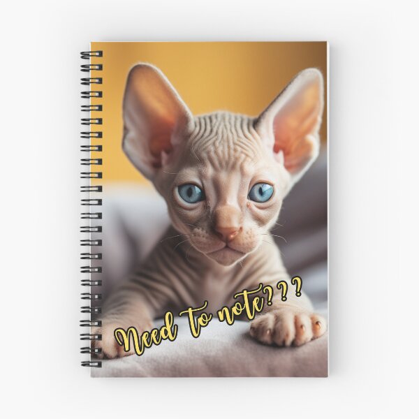 Item preview, Adorable Sphynx Cat (Kitten) designed and sold by M-BelovedPrints.