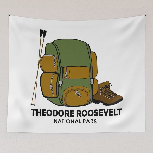 Item preview, Theodore Roosevelt National Park Backpack designed and sold by Esskay Designs.