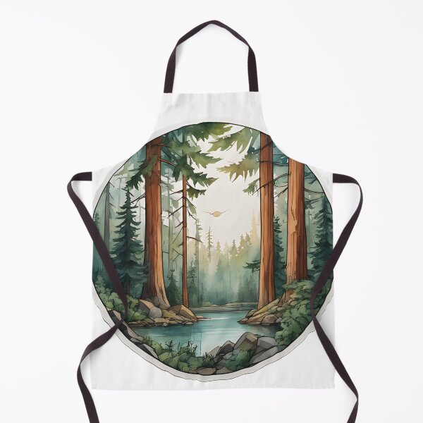Item preview, Watercolor Nature Creek designed and sold by Kodamaen.