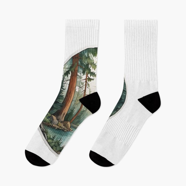 Item preview, Watercolor Nature Creek designed and sold by Kodamaen.
