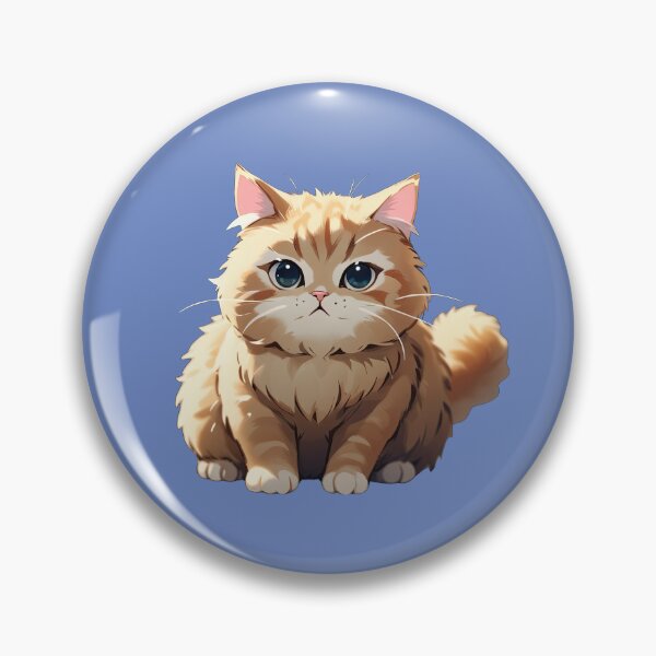 Item preview, tater tot cat, serious cat designed and sold by Bilisik.