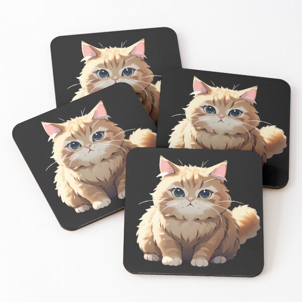 Item preview, tater tot cat, serious cat designed and sold by Bilisik.