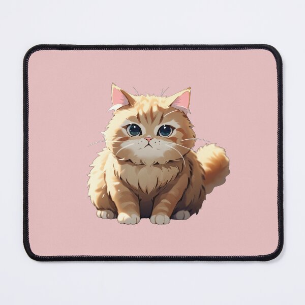 Item preview, tater tot cat, serious cat designed and sold by Bilisik.