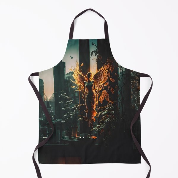 Item preview, Guardian Angel in flames designed and sold by ManuelAndreas.