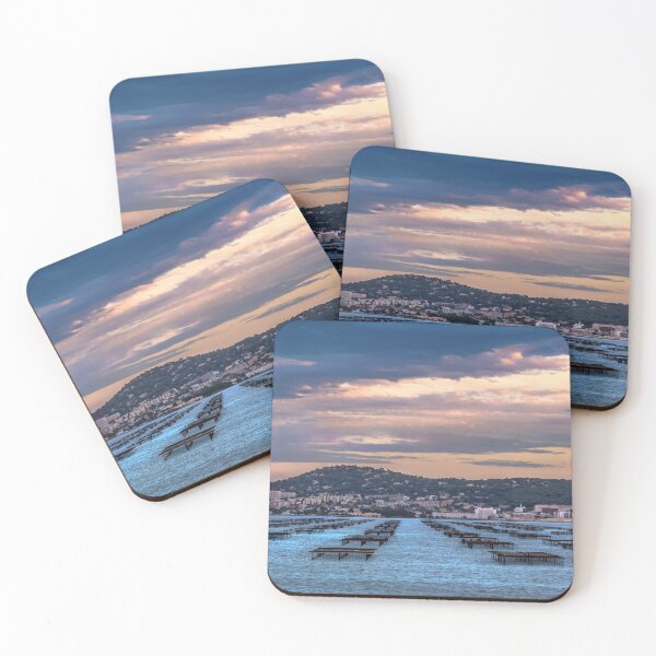 Item preview, Oyster Beds in the Etang de Thau France designed and sold by Jim Key.