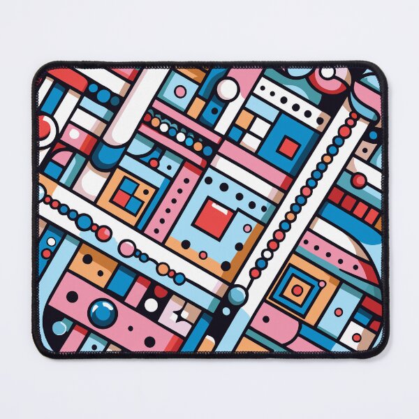 Item preview, Candy Colours Geometric Organic patterns designed and sold by hidden-design.