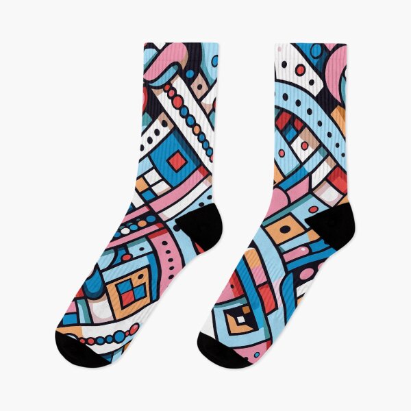 Item preview, Candy Colours Geometric Organic patterns designed and sold by hidden-design.