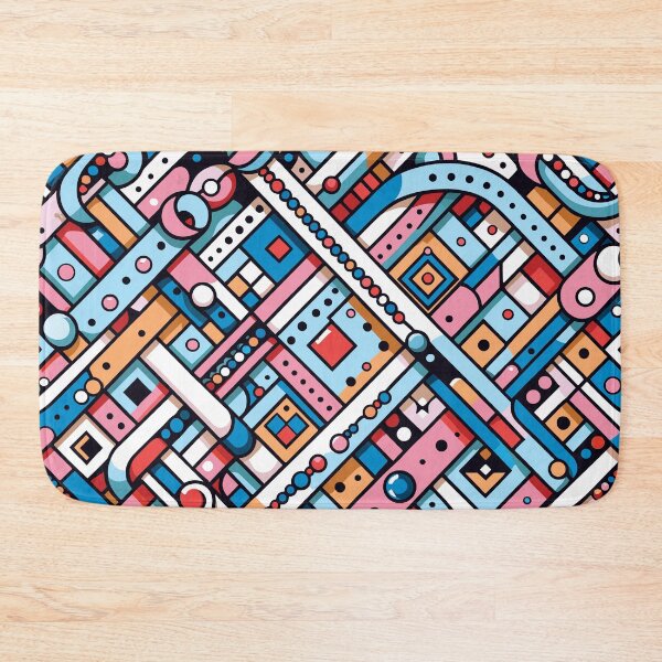 Item preview, Candy Colours Geometric Organic patterns designed and sold by hidden-design.