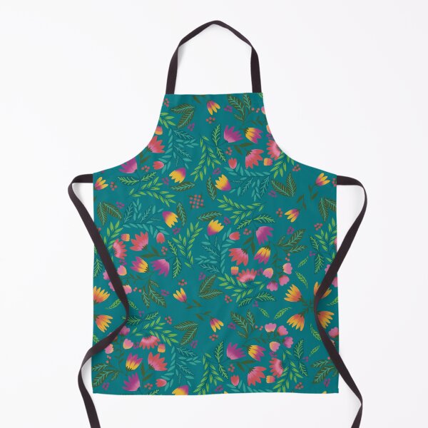 Item preview, Turquoise floral foliage designed and sold by AjoobaByPooja.