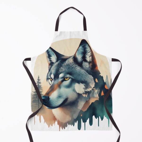 Item preview, Mountain Wolves: Watercolor of Nature designed and sold by WilsonMiller-.