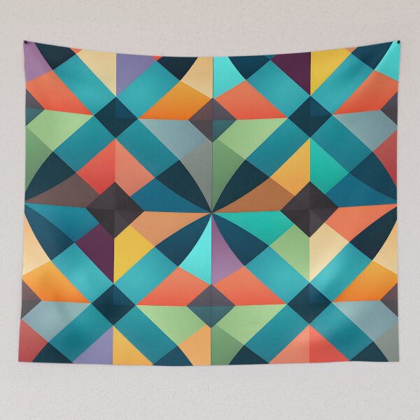 Item preview, Elegant Geometric Harmony - Abstract Pattern designed and sold by taujiart.