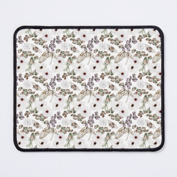 Item preview, Autumn Seamless Pattern - Owls & Moths designed and sold by SorryFrog.