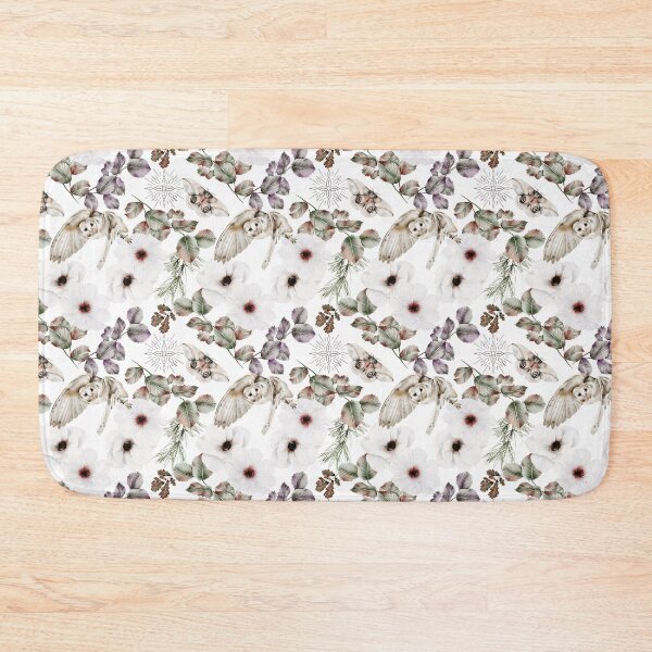 Item preview, Autumn Seamless Pattern - Owls & Moths designed and sold by SorryFrog.