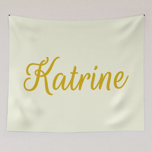 Item preview, Katrine Name Gold designed and sold by Jeallan Designs.