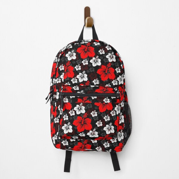 Item preview, Red White Abstract Floral Surface Pattern designed and sold by PatternTitan.