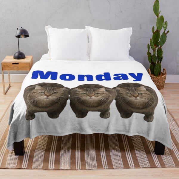 Item preview, Monday cat lover designed and sold by Grab-it-fast.