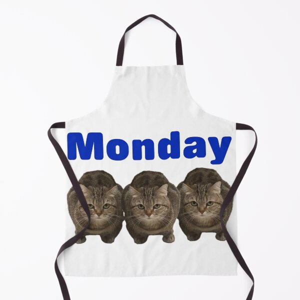 Item preview, Monday cat lover designed and sold by Grab-it-fast.