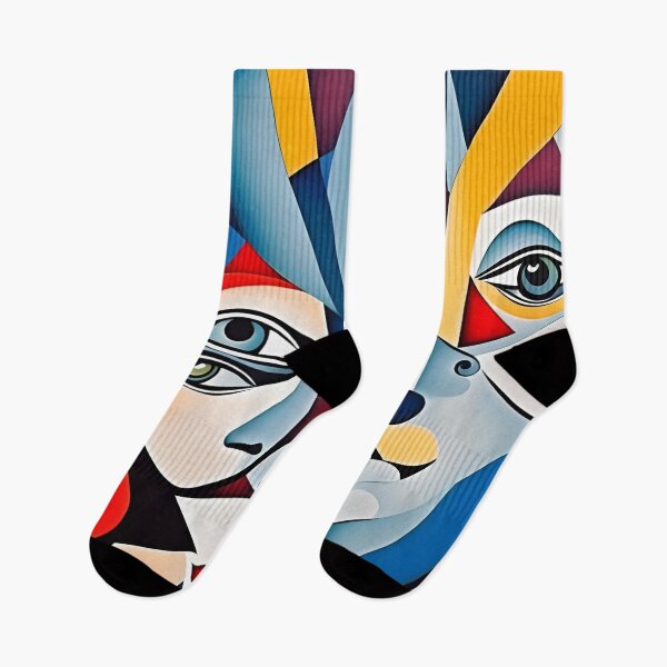 Item preview, Abstract Cubism Meets Pop Art T-Shirt designed and sold by artmanikin.