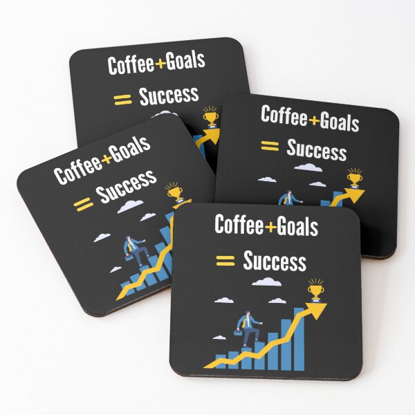 Item preview, coffee goals success designed and sold by vaggleTown.