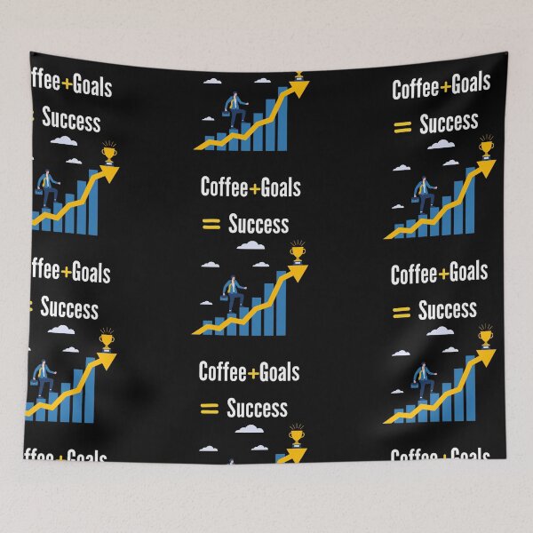 Item preview, coffee goals success designed and sold by vaggleTown.