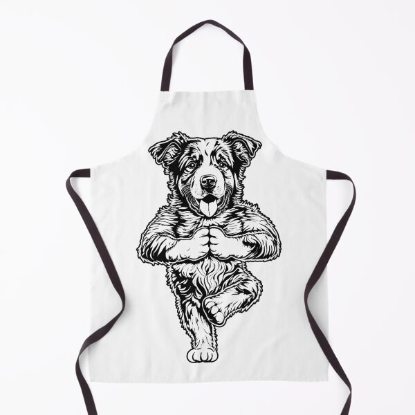 Item preview, Australian Shepherd Yoga Puppy Funny Tree Pose Vrikshasana designed and sold by GrandeDuc.
