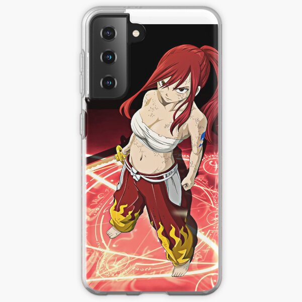 Erza Scarlet Coque souple Samsung Galaxy