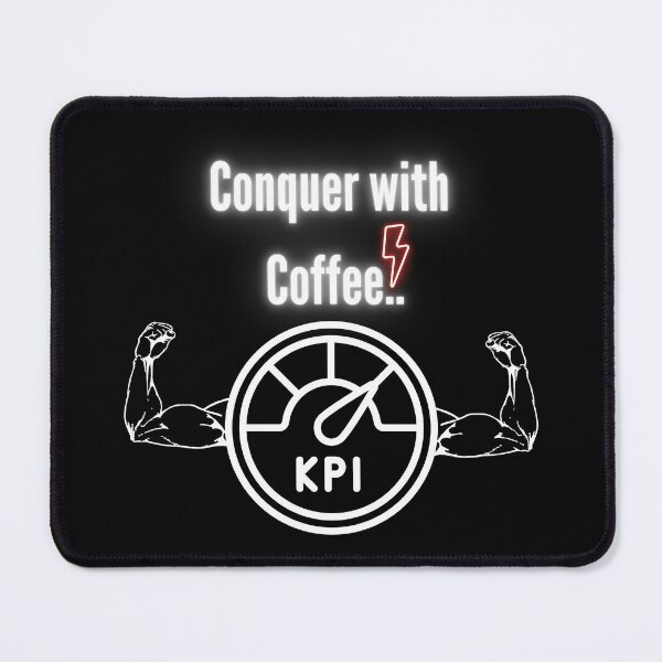 Item preview, conquer with coffee designed and sold by vaggleTown.
