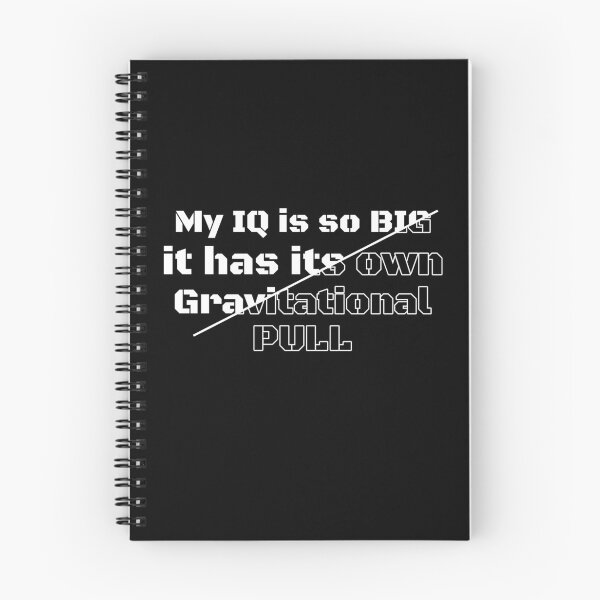 Item preview, My IQ is so big, it has its Own Gravitational Pull designed and sold by TeeOrs.