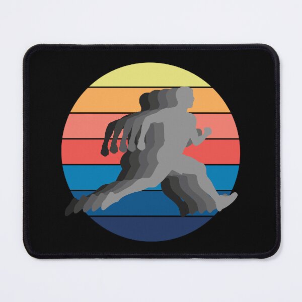 Item preview, Retro silhouette sprint, vintage sunset designed and sold by All Year Round.