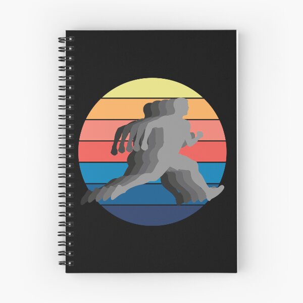 Item preview, Retro silhouette sprint, vintage sunset designed and sold by All Year Round.